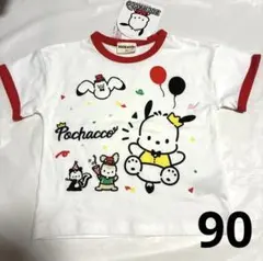 新品タグ付き　ポチャッコ 半袖Tシャツ 90cm 綿100%サンリオ　夏服のサムネイル