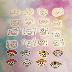 ちいかわ Chiikawa Baby ちいかわ寿司 フレークシール 24枚セット