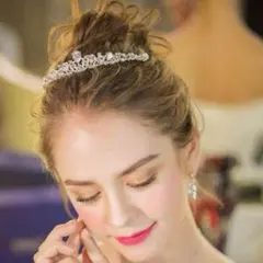 ティアラ ウェディング ブライダル 結婚式 花嫁 前撮り 挙式 ヘアアクセサリー
