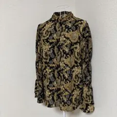MICHAEL KORS マイケルコース ペイズリー ブラウス 美品　フレア袖のサムネイル