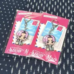 【新品未開封品】SnowMan アクリルキーホルダー 佐久間大介 2個セットのサムネイル