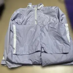 薄紫 ナイロンジャケット・パンツセット