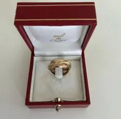 6.8g Cartier カルティエ トリニティ3連リング 48号のサムネイル