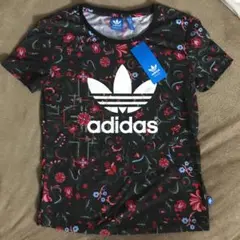 レア　サイズS アディダス オリジナルス 花柄 黒 ブラック 2