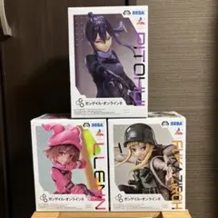 SAOオルタナティブ ガンゲイル・オンラインⅡプライズフィギュア3体セット