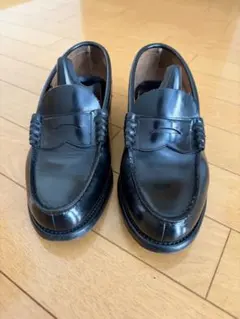 リーガル コインローファー レザー　2177 ブラック ローファー 【24】