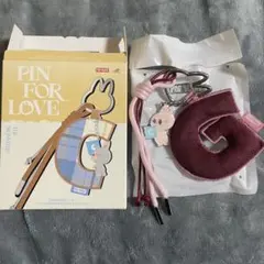 【G】THE MONSTER PIN FOR LOVE イニシャルチャーム