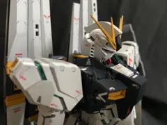 PGU νガンダム 完成品 LED付 元箱付 墨入れ済 デカール貼付済 - メルカリ