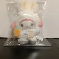 マイメロ　マスコットホルダー ふっくらおみみのうさぎの会　新品未使用