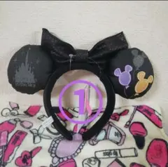 ①黒 ディズニーカチューシャ★ハロウィン