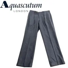 Aquascutum アクアスキュータム ウール スラックス パンツ 日本製
