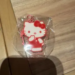 ハローキティ アクリルキーホルダー2 レッドガチャ