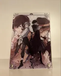 文豪ストレイドッグス アクリルパネル 太宰治、中原中也、中島敦、芥川龍之介