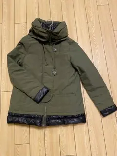 プラステ ダウン マウンテンパーカー カーキM