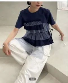 KBF フリルドッキングTシャツのサムネイル