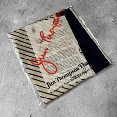 新品未使用 ジムトンプソン 大判スカーフ タイシルク