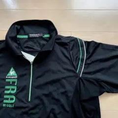 極美品！le coq sportifハーフジップ ゴルフ シャツ ルコックウェア