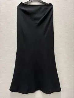 23구 롱 스커트 블랙 36