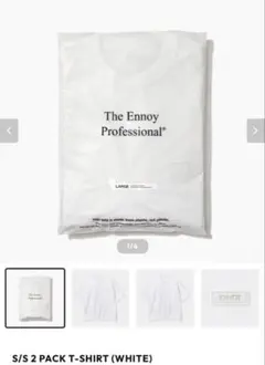 定価以下新品未開封2枚セット】ENNOY L/S 2 Pack T-Shirt - メルカリ