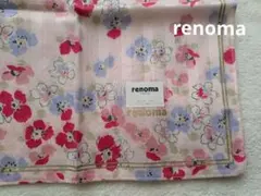 最終値下げ❢❢renoma 花柄ハンカチ