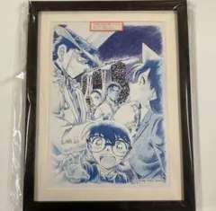 セガラッキーくじ 劇場版賞 名探偵コナン 紺青の拳(フィスト) 額入りアート