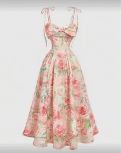 SHEIN フラワープリント マキシドレス