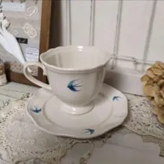 Yoneco様✾青い鳥のカップ＆ソーサーセット
