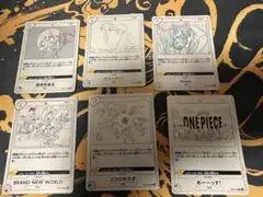 プレイ用】ワンピースカード 音楽 イベントカード 6種 - メルカリ