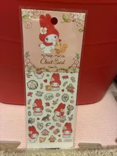 ★メルカリ便★マイメロディ×たけいみき クリアシール