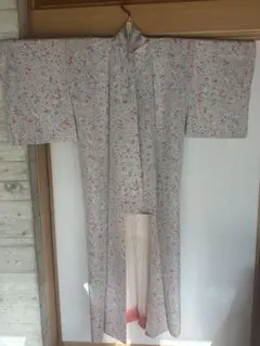 花柄 長襦袢 帯付き