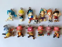 [レトロ] ワンピース ミニフィギュアチャーム まとめ売り