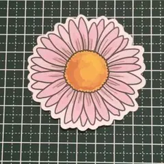 防水ステッカー　花　花柄　b118