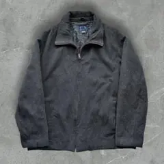 90s OLD GAP ウールジャケット ブルゾン ブラック XLサイズ 無地