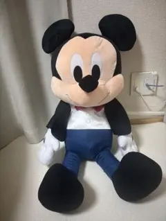 ミッキーマウス　おめかし超超BIGぬいぐるみ