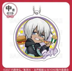 未開封】血界戦線 まるくじ アクリルキーホルダー ザップ 2点セット