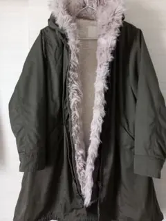 お得！美品！アースミュージック&エコロジーレディース裏ボアコート