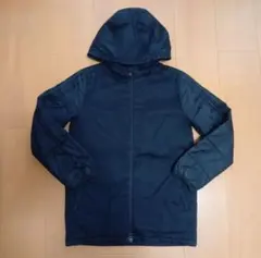 アディダス アウター ジャケット フード付 黒 防寒 130センチ