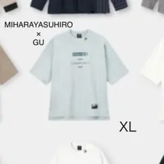 ミハラヤスヒロ GUコラボ ビッグT（5分袖） ＸＬ