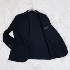 コムサイズム 春夏ジャケット ブラック XL洗える 通気性 軽量 清涼感 透け感