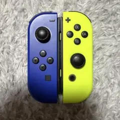 【動作確認済】純正 Joy-Con ブルー/ネオン黄 LR ジョイコン