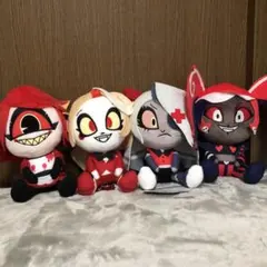 ハズビンホテルへようこそ おすわりぬいぐるみ ラウンドワン限定 4体セット