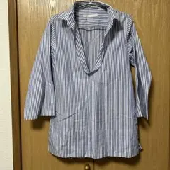 IENA イエナ　長袖ブラウス　シャツ　ストライプ