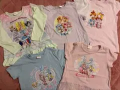 プリキュアTシャツ 5枚セット 110サイズ
