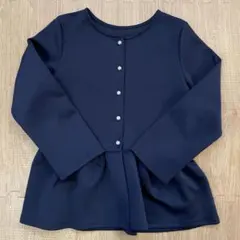 シェリエ　sheller ツイード　トップス　新品未使用　ペプラム クルーブツイードトップス – shéller / シェリエ