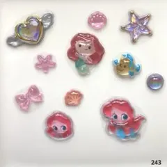 ボンボンドロップシールおすそ分け　プリンセス　アリエル