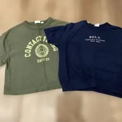 キッズ ・Tシャツ ・2枚セット ・90・ベビー・半袖
