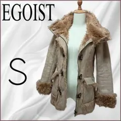 EGOIST フェイクムートン フードコート S Y2K 平成ギャル 冬