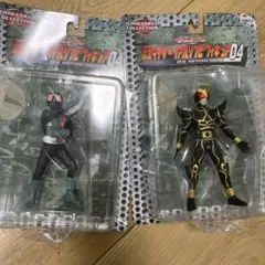 リアルソフビフィギュア04 仮面ライダー 2体セット未開封