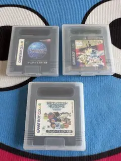 ゲームボーイソフト3本セット　箱説なし　スターオーシャン ブルースフィア他