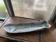 スコットランド製　魚型の大きな装飾皿